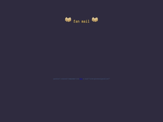 fanmail screenshot