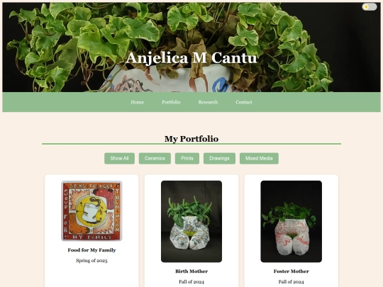portfolio screenshot