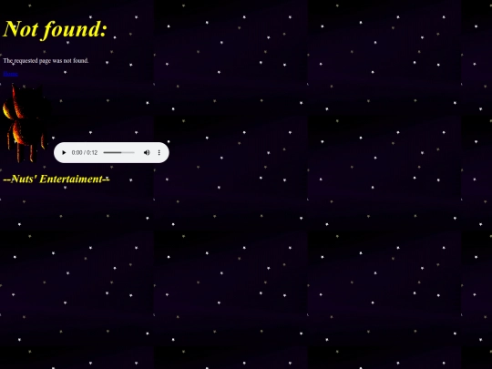 not_found screenshot