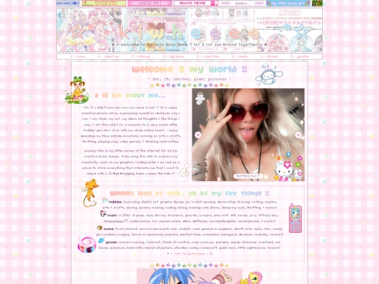 pages/aboutme screenshot