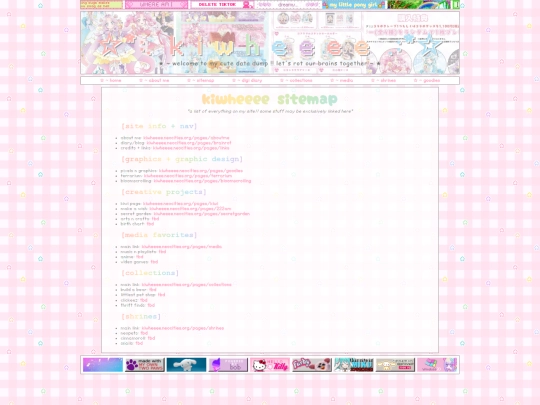 pages/sitemap screenshot
