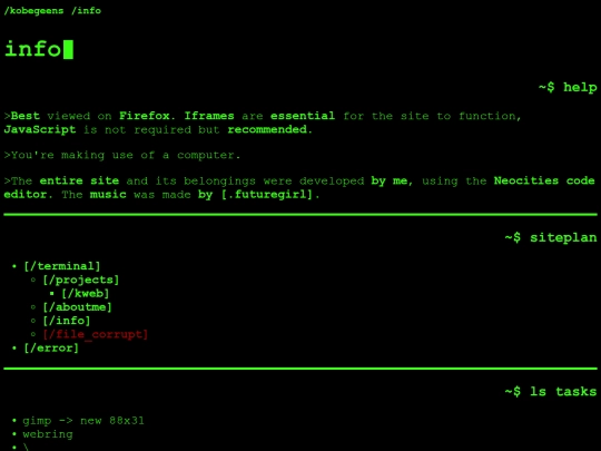 terminal/en/info screenshot