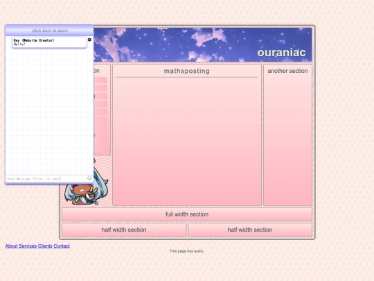test screenshot