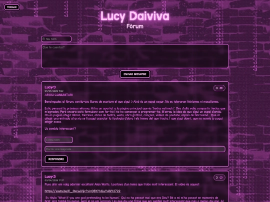 Forum screenshot