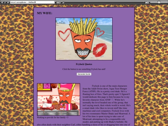 Fanpages/ATHF screenshot