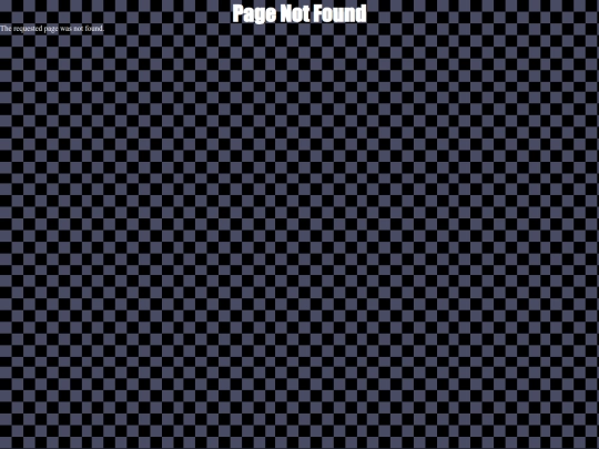 not_found screenshot