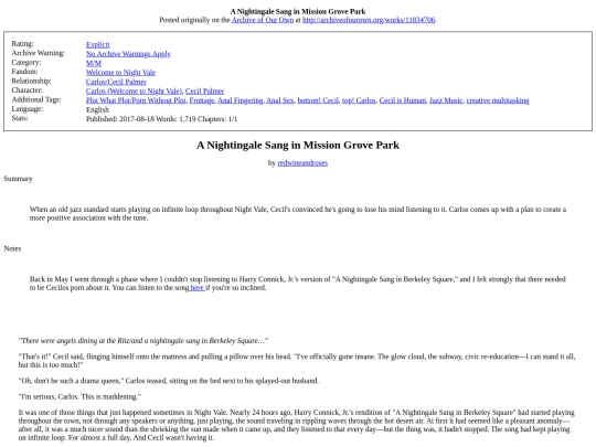 A Nightingale Sang in screenshot