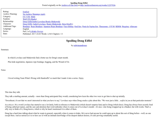 Spoiling Doug Eiffel screenshot