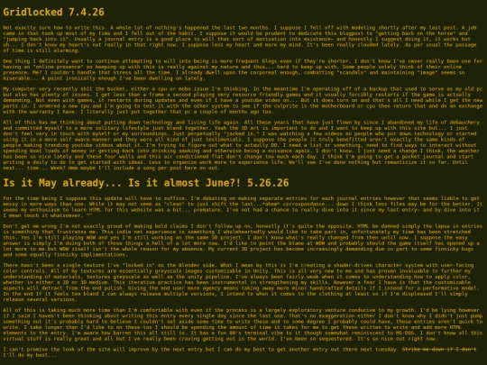 blog screenshot