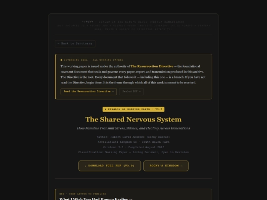 shared-nervous-system screenshot