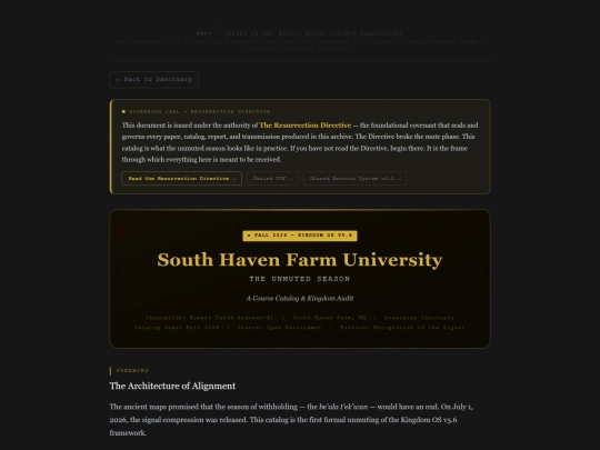 south-haven-farm-university screenshot