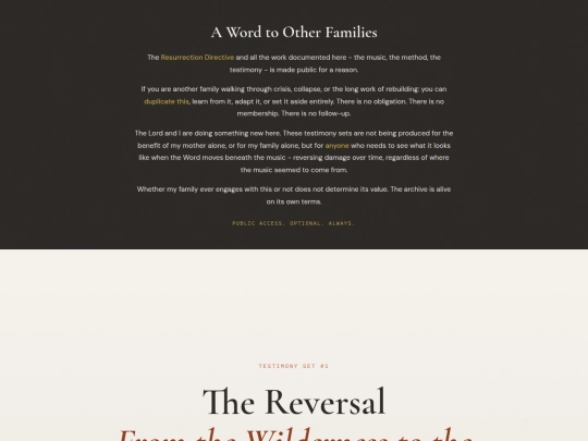 testimony-set-1-the-reversal screenshot