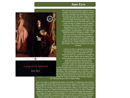 reviews/janeeyre screenshot