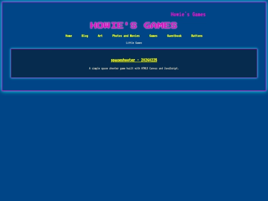 games screenshot