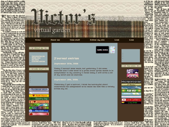 Journal screenshot