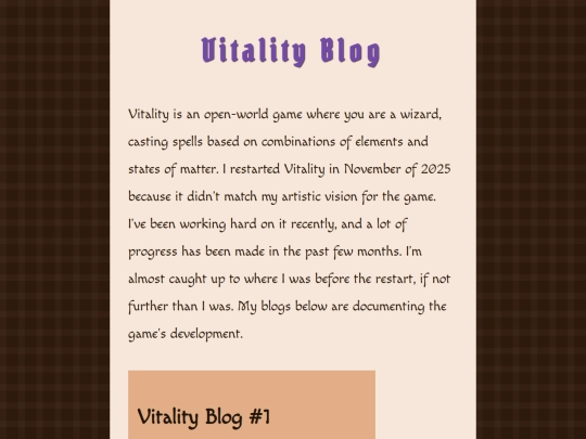 vitalityblog screenshot