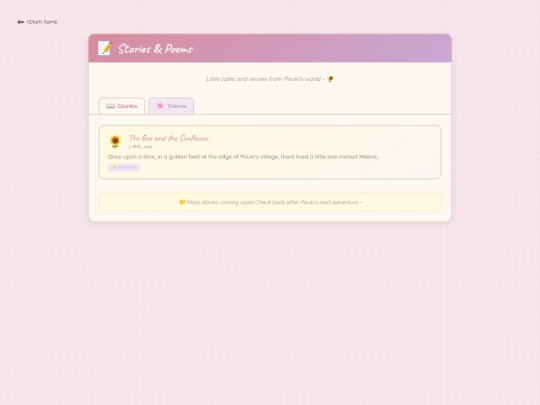 stories screenshot