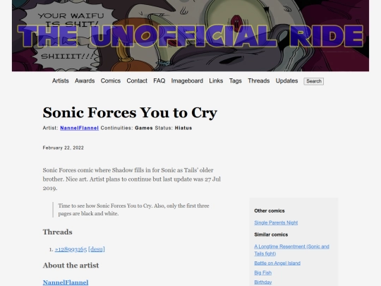 comics/2022-02-22-sonic-forces-you-to-cry screenshot