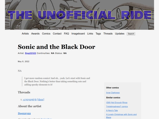 comics/2022-05-08-sonic-and-the-black-door screenshot