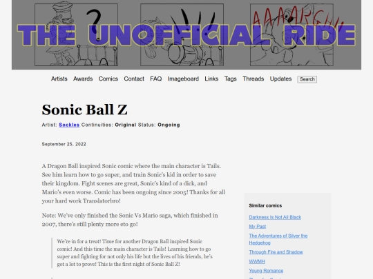 comics/2022-09-25-sonic-ball-z screenshot