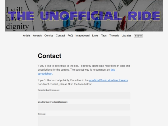 contact screenshot