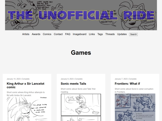 continuity/games screenshot