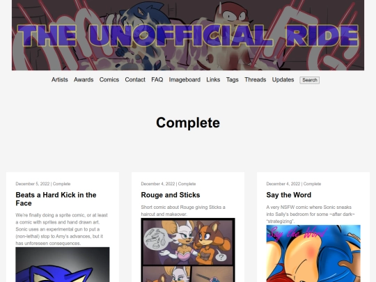 status/complete/page/2 screenshot
