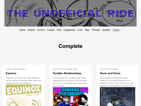 status/complete/page/3 screenshot