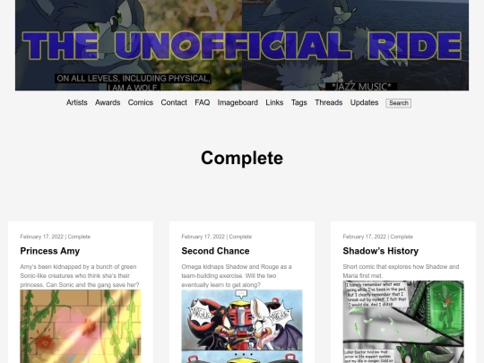 status/complete/page/5 screenshot