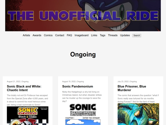 status/ongoing/page/2 screenshot