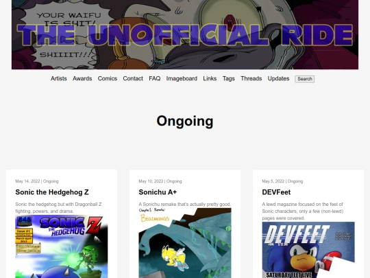 status/ongoing/page/3 screenshot