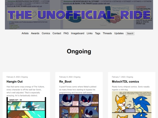 status/ongoing/page/4 screenshot