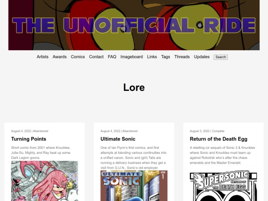 tags/lore/page/2 screenshot