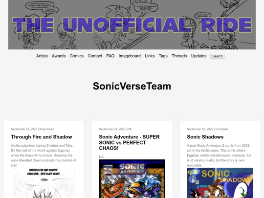tags/sonicverseteam screenshot