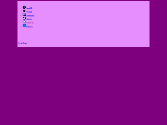 socialspage screenshot