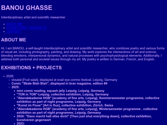index screenshot