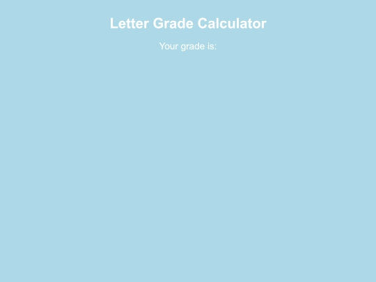 javasript_grade_calculator/JS_GradeCalculator screenshot