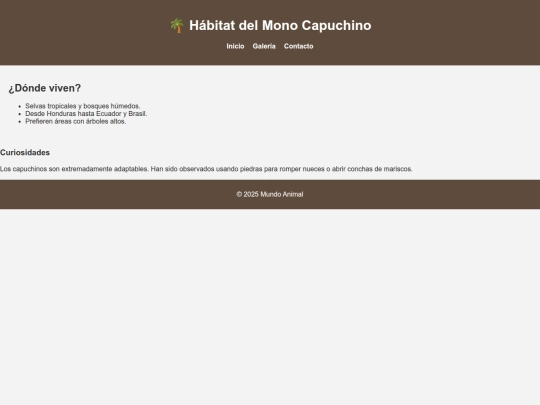 capuchino_habitat screenshot