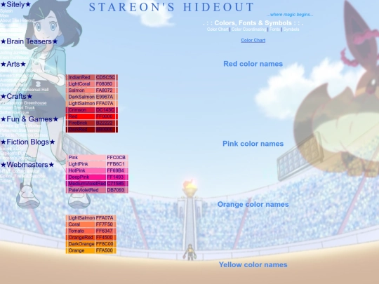 colors screenshot