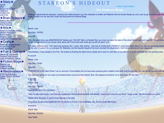 eeveeslog screenshot