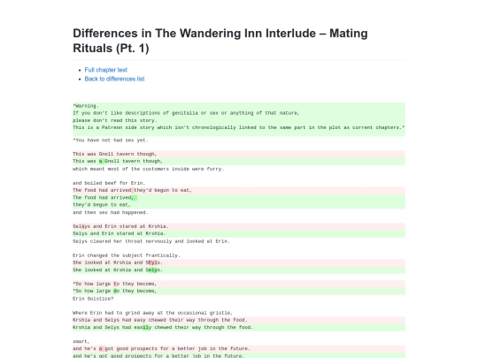 diffs/side-story-mating-rituals screenshot