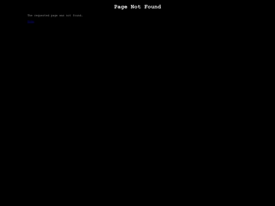 not_found screenshot