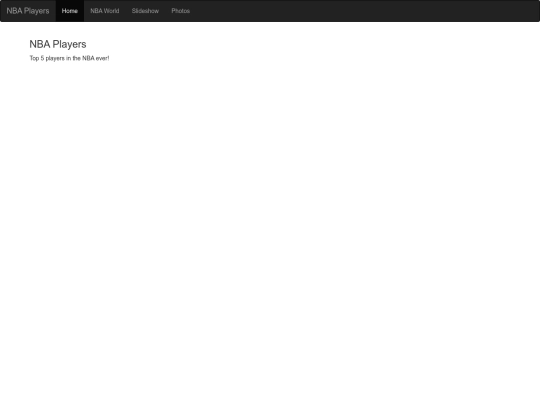 navbar screenshot