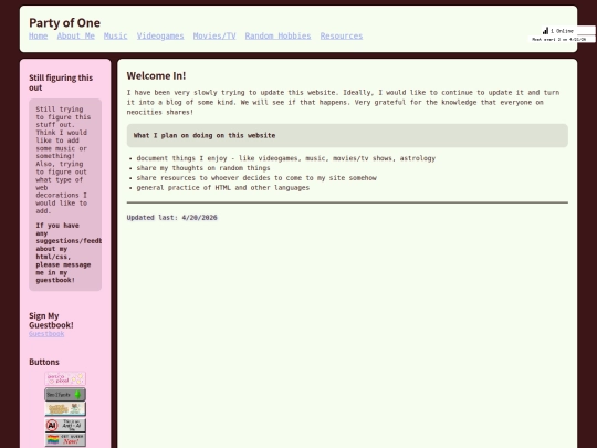index screenshot