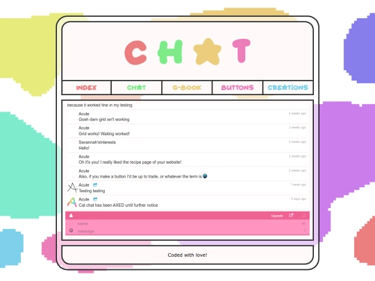 chat screenshot