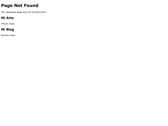 not_found screenshot