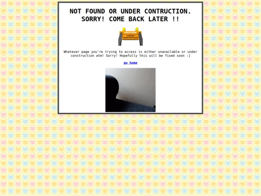 error screenshot