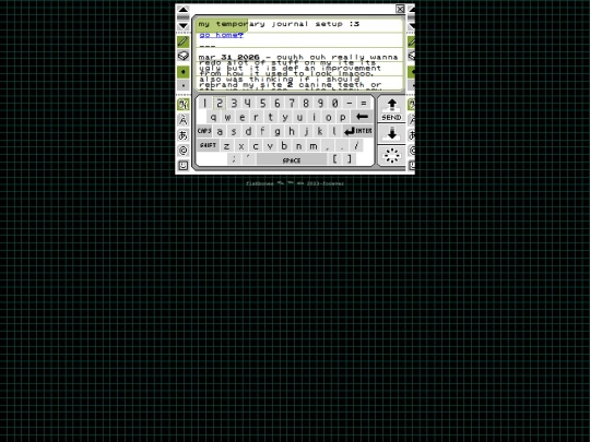 journal screenshot