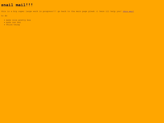 snailmail screenshot