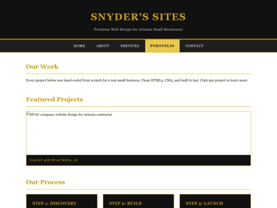 portfolio screenshot